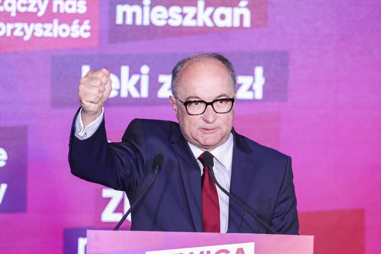 Czarzasty o spadku notowań Lewicy w sondażach: głównie bierze się to z naszej głupoty, bo zajmowaliśmy się sobą