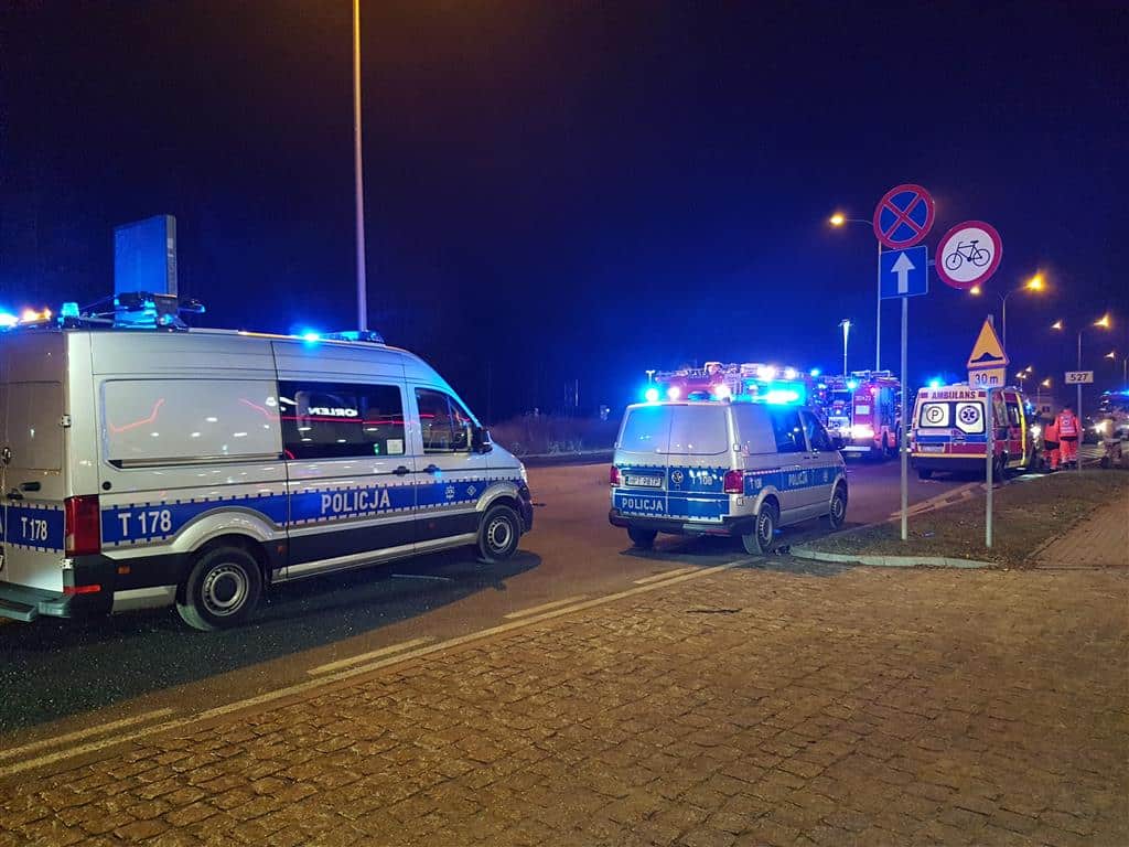 Dwie osoby zginęły w wypadku na ul. Bałtyckiej koło Orlenu wypadek Olsztyn, TOP, Wiadomości