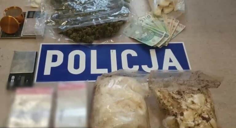 Cios dla narkotykowego podziemia w Olsztynie? Duża akcja policji