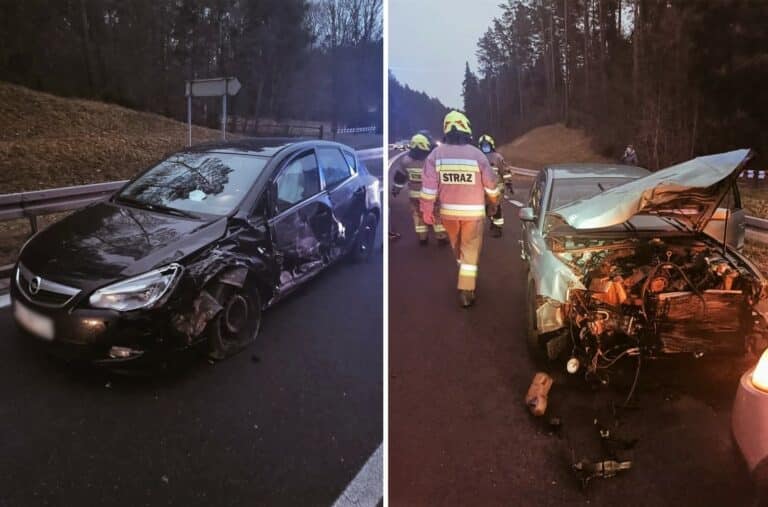 Doszło do wypadku drogowego z udziałem cztery samochod&oacute;w