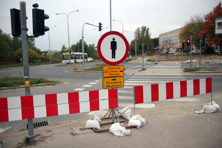 Duże zmiany w organizacji ruchu na ulic Krasickiego. Zobacz mapkę