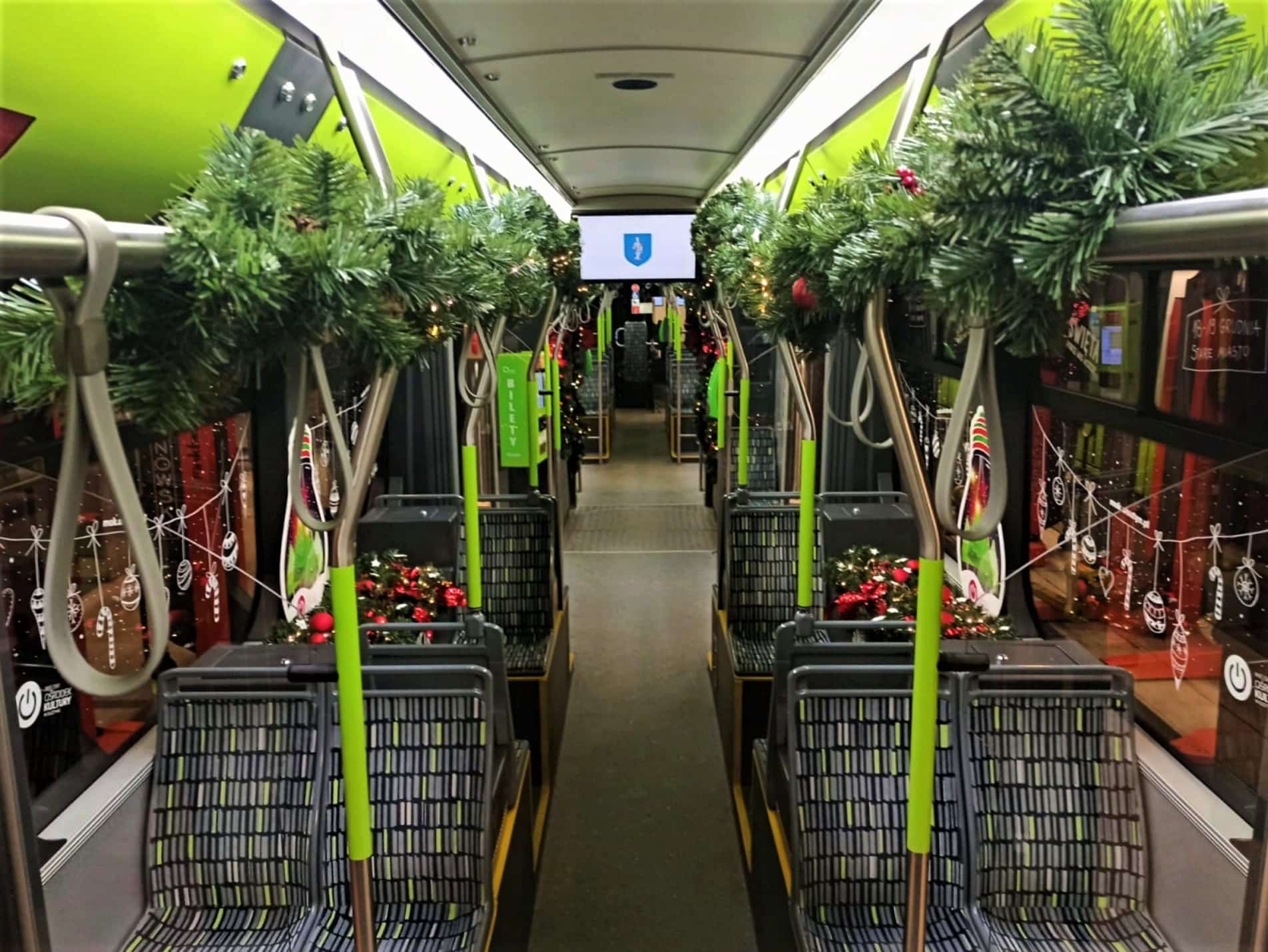 Po Olsztynie jeździ świąteczny tramwaj Olsztyn, Wiadomości