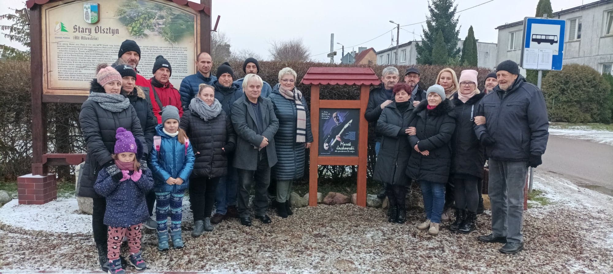 W Starym Olsztynie odsłonięto tablicę poświęconą Markowi Jackowskiemu kultura Olsztyn, Wiadomości