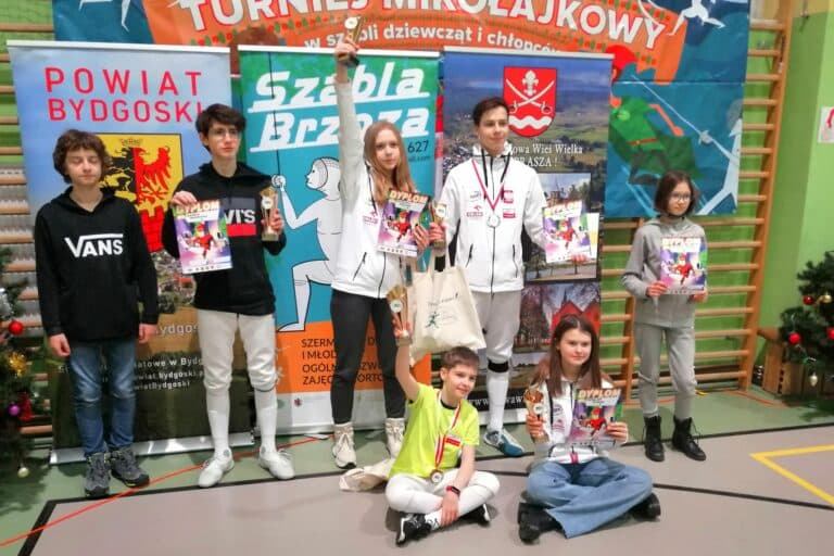 To był bardzo udany weekend dla szablist&oacute;w z UKS Hajduczek Olsztyn