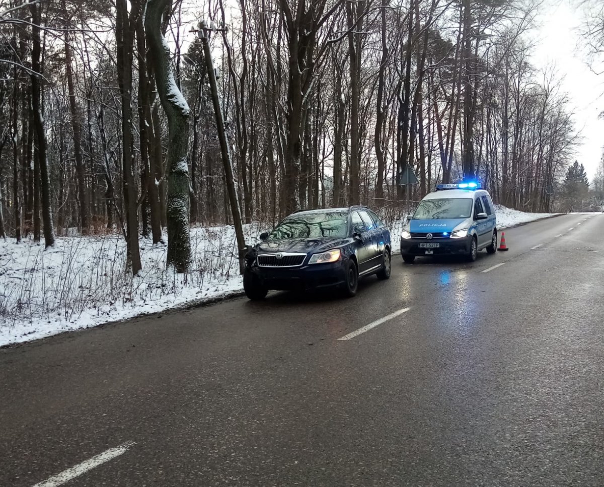 Podczas kontroli drogowej uszkodził radiowóz kontrola drogowa Wiadomości, Olsztyn