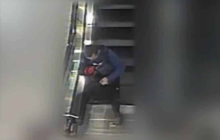 To on? Jest nagranie z Galerii Warmińskiej. Sam się prosił o kłopoty