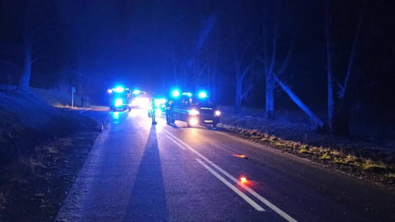 Dwa nieszczęśliwe wypadki. Nie żyją dwie osoby