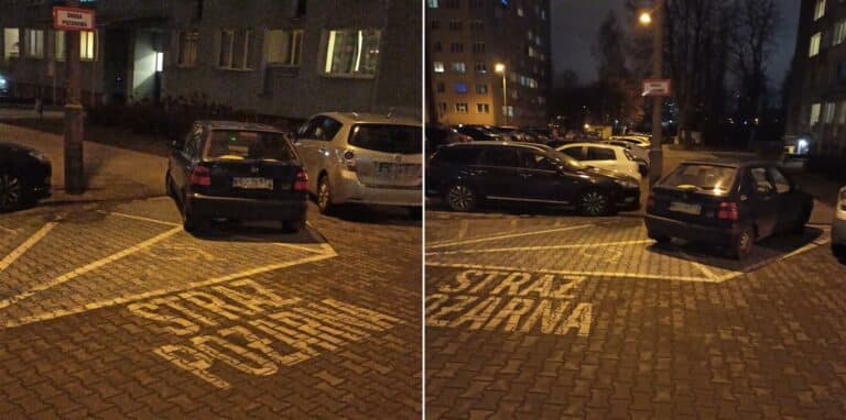 Mieszkasz w tych blokach? Strażacy mogą nie zdążyć ciebie uratować w razie pożaru, bo kierowcy są leniwi