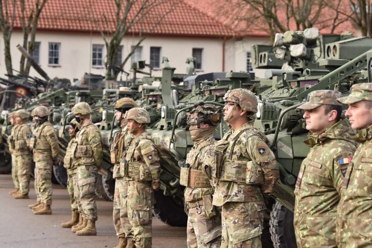 Kolejna zmiana wojsk NATO rozpoczęła służbę w Bemowie Piskim wojsko Olsztyn, Wiadomości