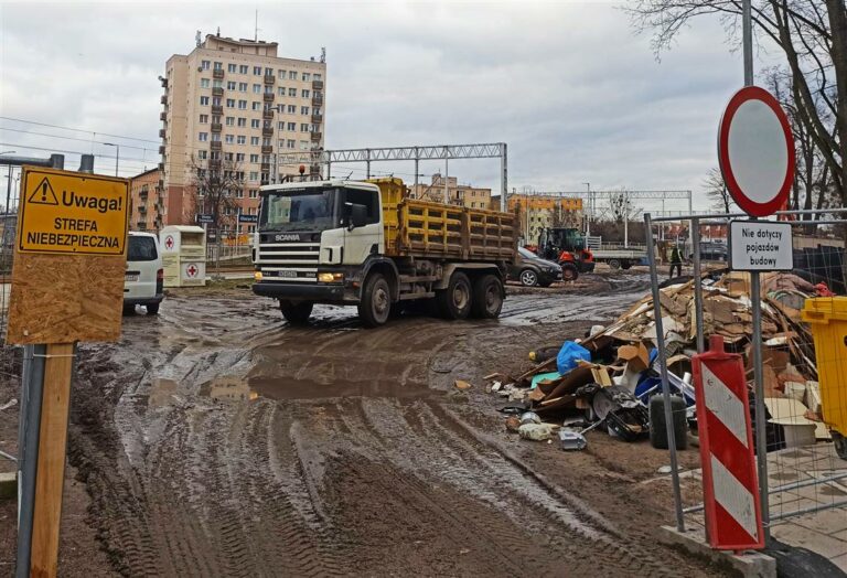 Kończy się pierwszy etap prac związanych z budową węzła Olsztyn &ndash; Śr&oacute;dmieście
