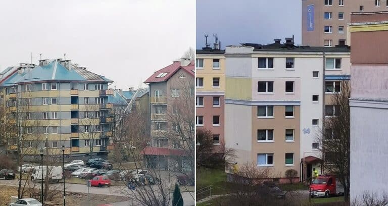 Wiatr zrywa dachy w Olsztynie. Uszkodzonych już 80 budynk&oacute;w