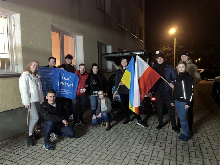 Studenci UWM z pomocą Ukrainie