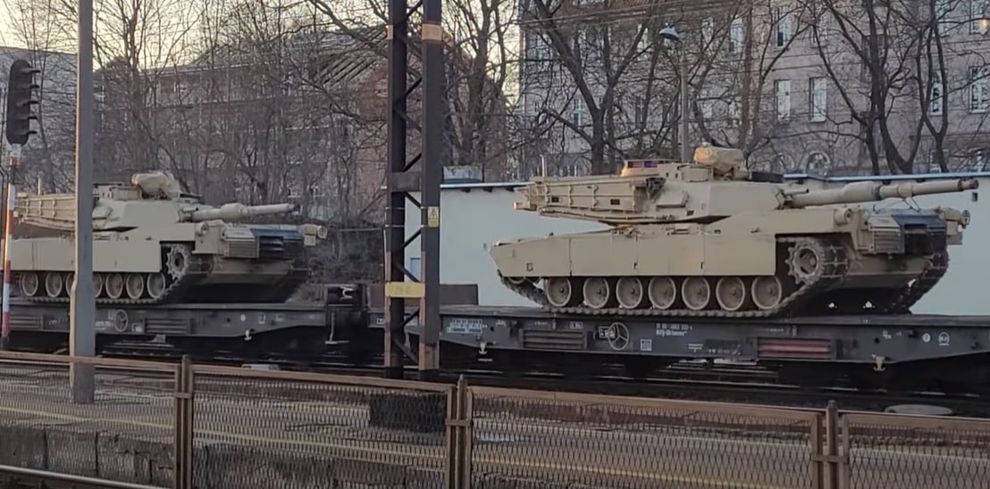 Amerykańskie czołgi przejechały przez Olsztyn wojsko Olsztyn, Wiadomości