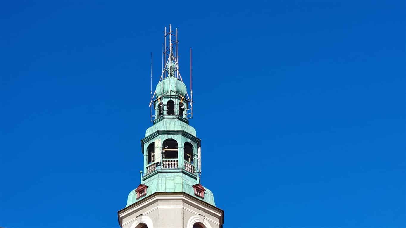 Dalsze prace przy wieży Urząd Miasta Olsztyna Materiał partnera