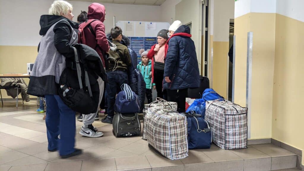 Pierwsza grupa z Ukrainy już zamieszkała w Bratniaku. Blisko 500 uchodźców może znaleźć tu schronienie
