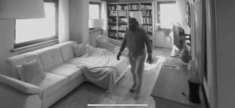 Nagrał złodzieja w swoim domu na gorącym uczynku