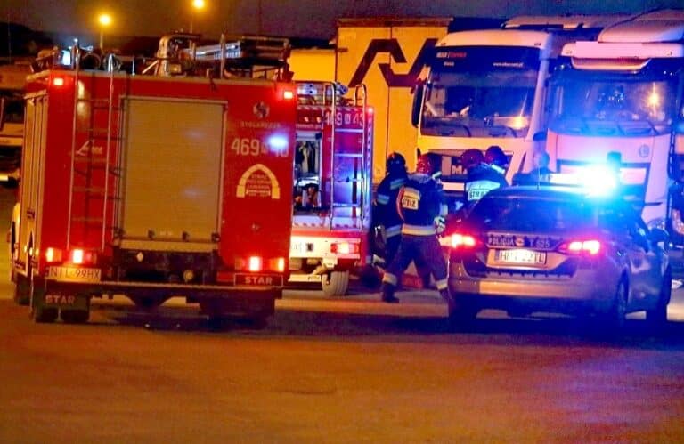 Obywatel Ukrainy popełnił samobójstwo na parkingu przed zakładem pracy