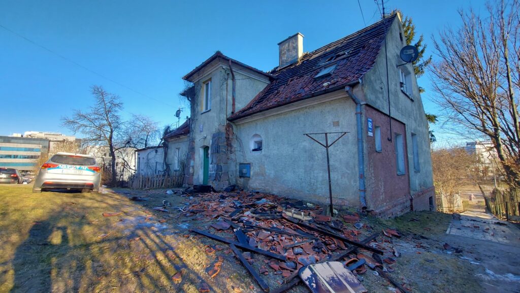 Pożar w Olsztynie. Dziesięć osób straciło dach nad głową
