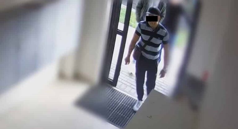 „Wiking” w dresach szpanował przed kumplami? Policjanci chcą mu coś udowodnić