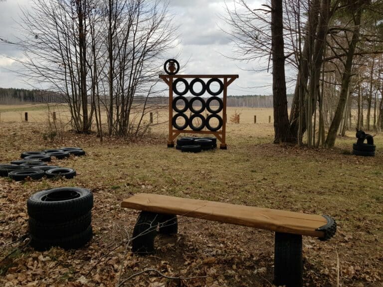 Nowa atrakcja? „Oponarium” niedaleko Olsztyna