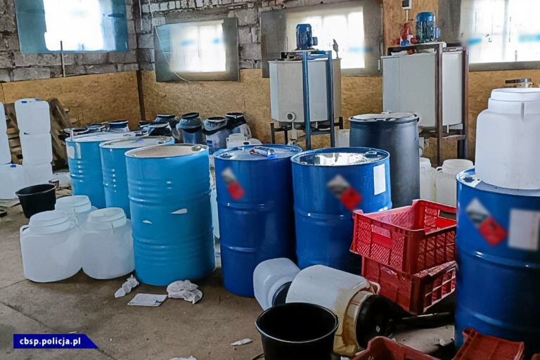 Służby zlikwidowały laboratorium narkotyku 4-CMC