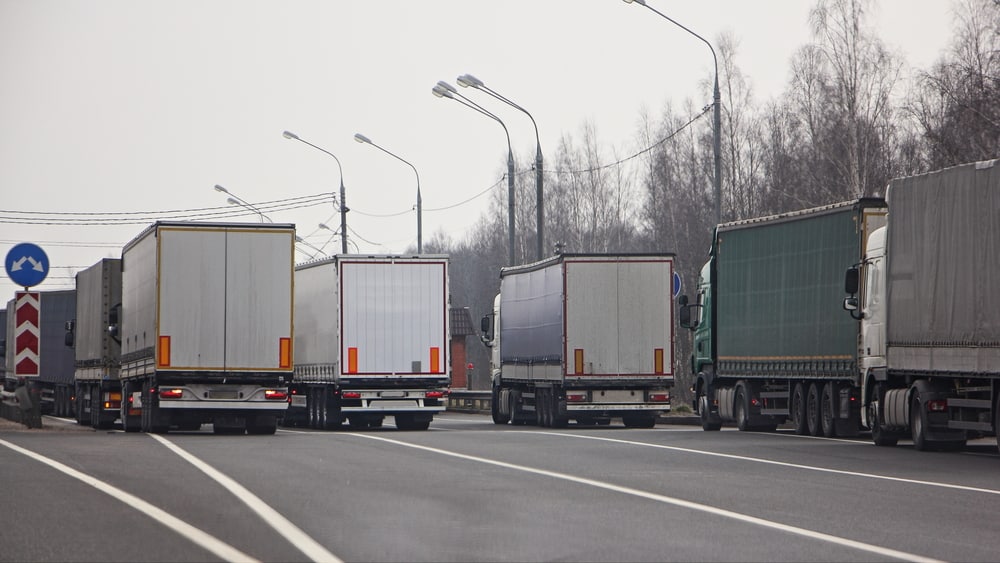 Na Litwę nie wpuszczono już 250 ciężarówek z Rosji i Białorusi ukraina Kraj, zemptypost, zPAP