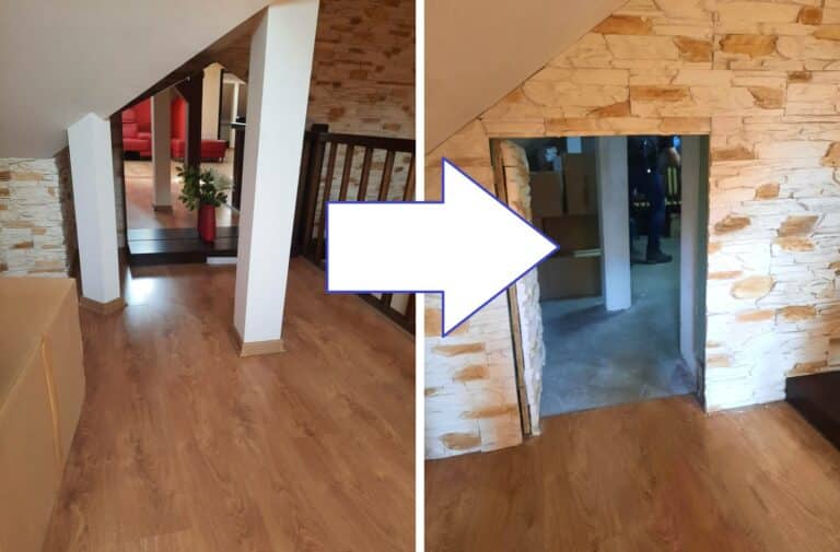 Co chciał ukryć? Lustro idealnie maskowało wejście do tajnego pomieszczenia