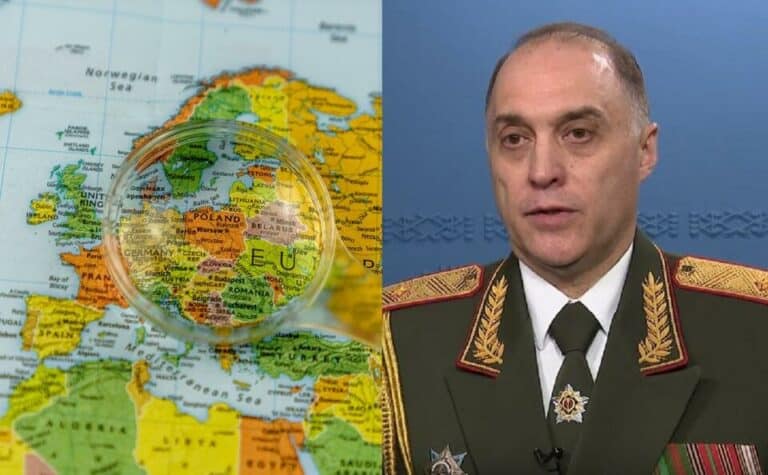 „Zniszczenia, śmierć, eksplozje”. Białoruski generał grozi Polsce i krajom bałtyckim
