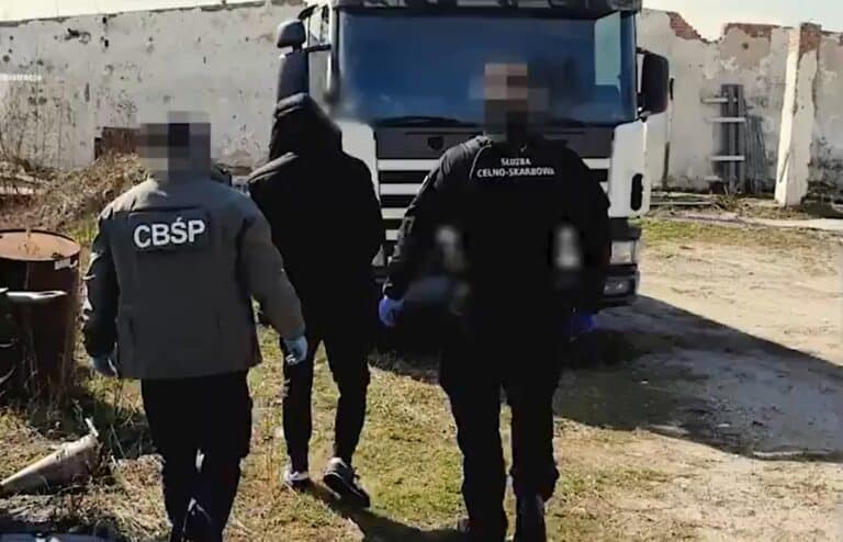 Zatrzymano siedmiu członków grupy wprowadzającej do obrotu gaz grzewczy jako paliwo silnikowe