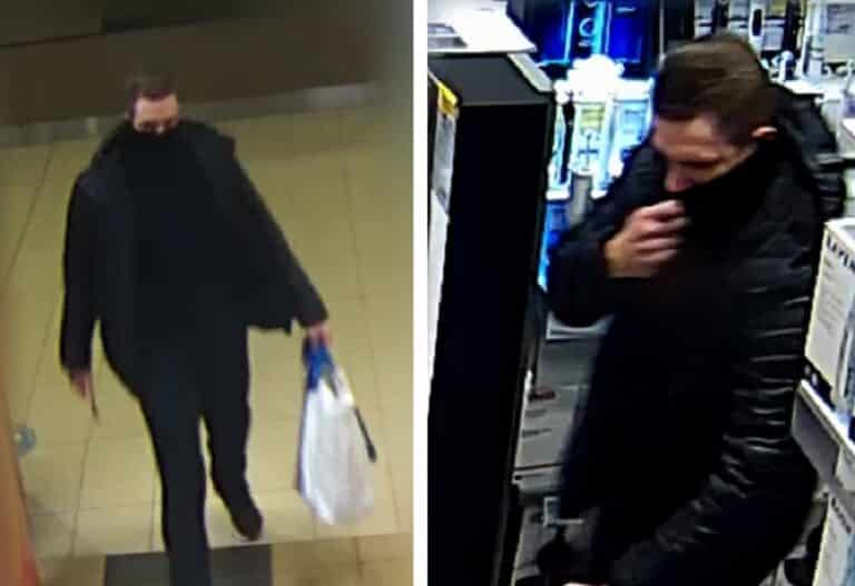 Zobaczcie co zrobił cwaniak w Centrum Handlowe Aura