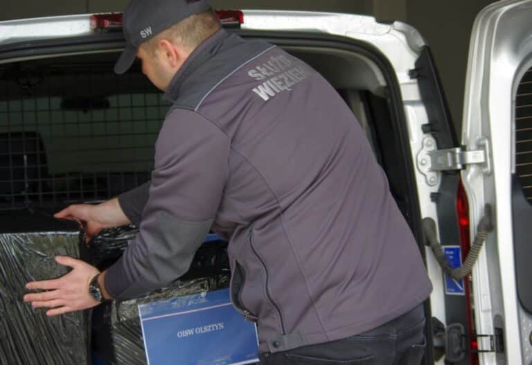 Służba więzienna przekazała sprzęt audiowizualny Ukrainie