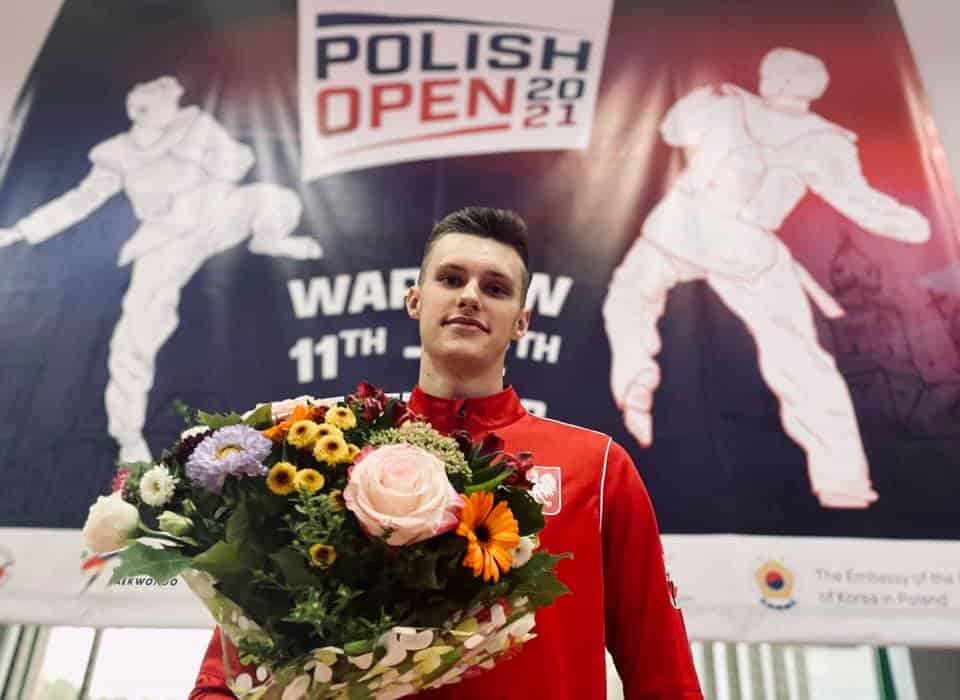 19-letni Szymon Piątkowski z AZS UWM Olsztyn wystąpi w mistrzostwach Europy w taekwondo sport Wiadomości, Ostróda, zShowcase