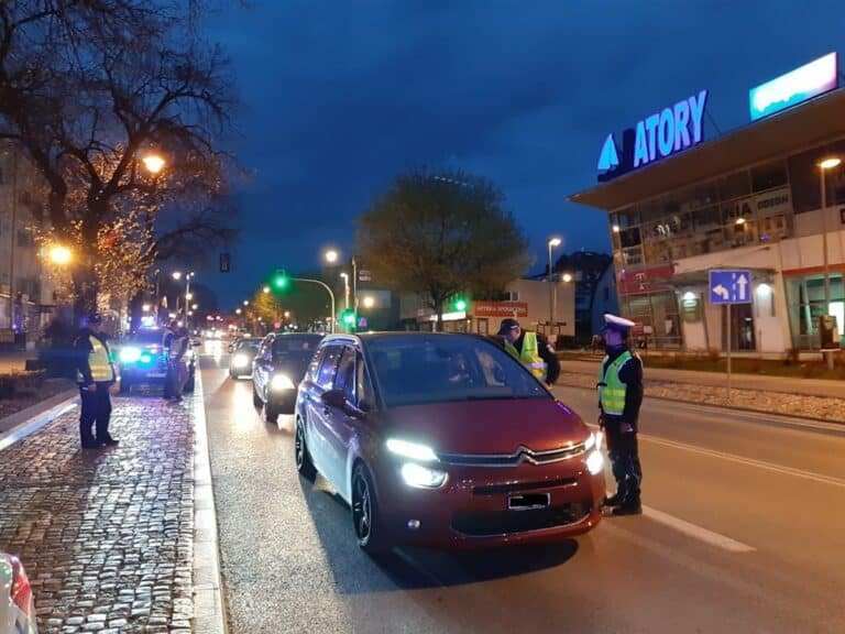 Policjanci przeprowadzili intensywne nocne działania na drogach