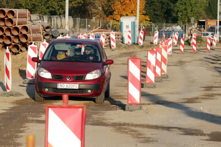 Organizacja ruchu: kolejne zmiany przy Krasickiego