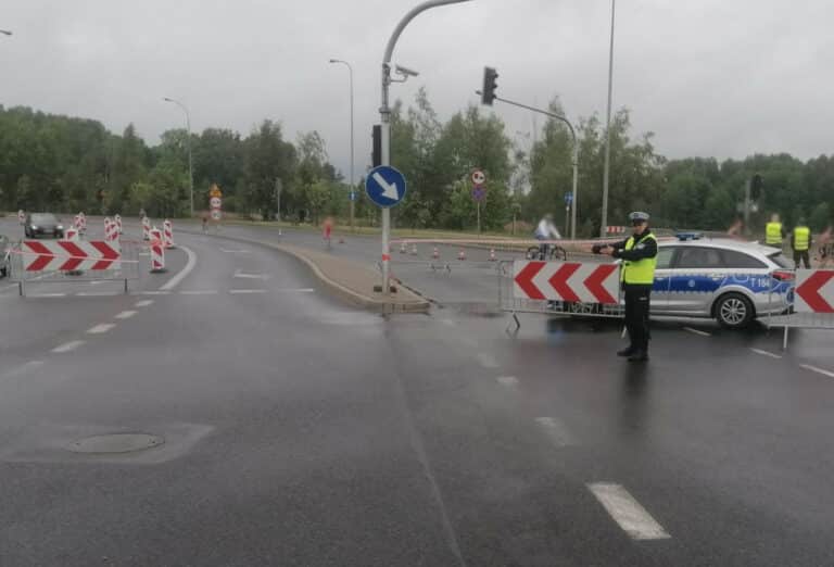 Mistrzostwa Europy w Triathlonie Olsztyn 2022 &ndash; zmiany w organizacji ruchu drogowego