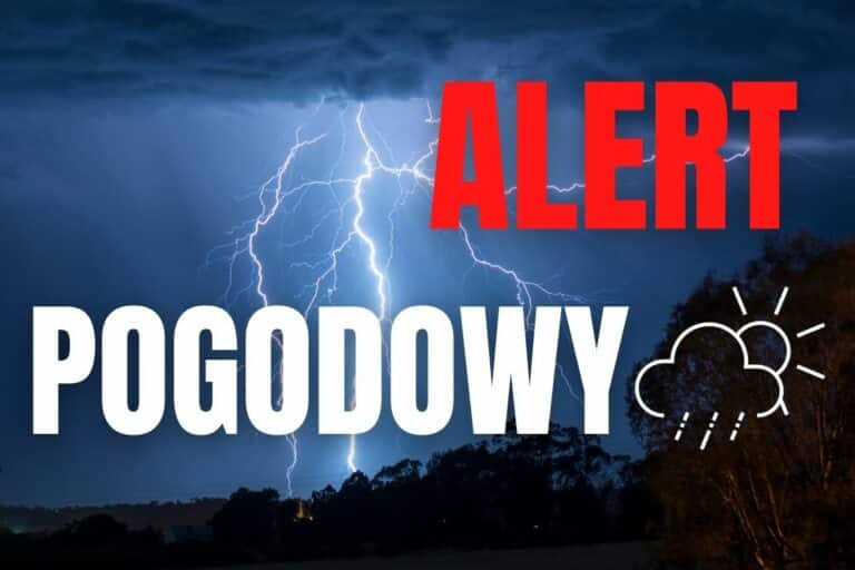IMGW ostrzega przed gwałtownym załamaniem pogody