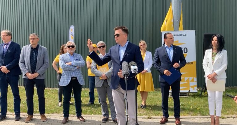 Hołownia: tylko odnawialne źródła energii zapewnią Polsce niezależność energetyczną