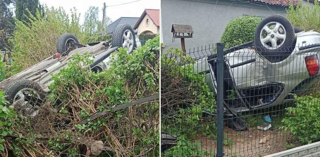 Piątek trzynastego dla 28-latka okazał się szczęśliwym wypadek Szczytno, Wiadomości