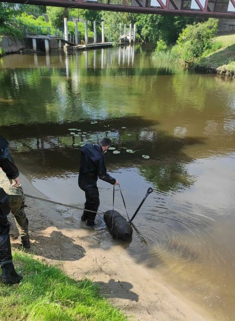Śmiercionośne znalezisko w rzece. Pilna interwencja polskich żołnierzy