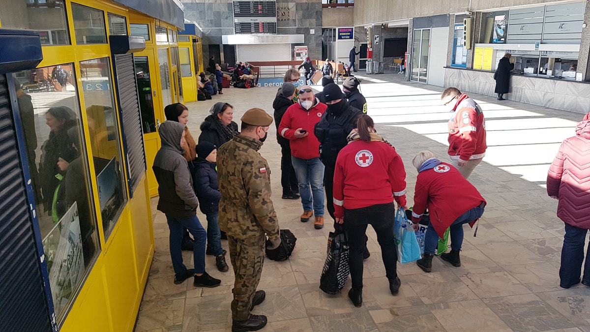 Koniec działalności punktów informacyjnych na dworcach PKP ukraina Mrągowo, Wiadomości, zShowcase