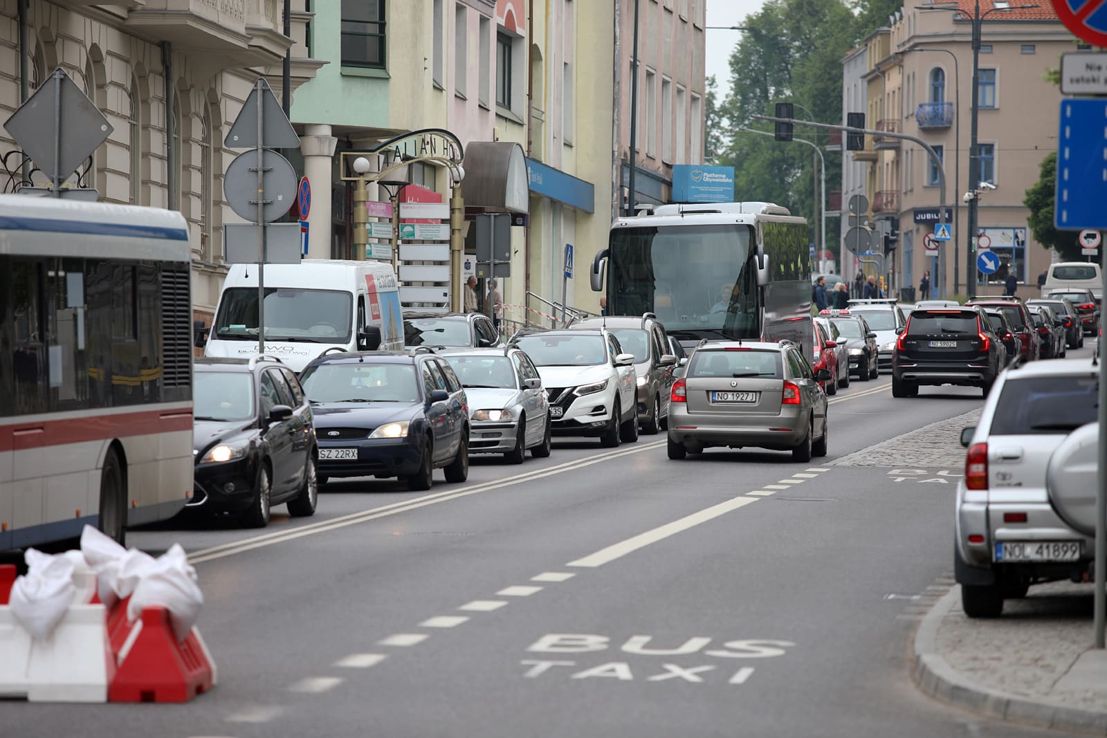 Nowa organizacja ruchu w centrum Olsztyna ruch drogowy Olsztyn, Wiadomości