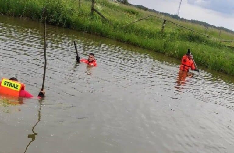 Na mokradłach pod Olsztynem znaleziono ciało mężczyzny