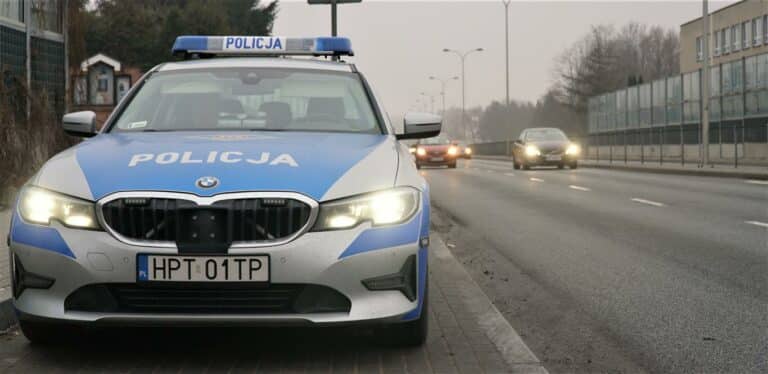 20-letni kierowca Porsche na ul. Bałtyckiej stracił prawo jazdy