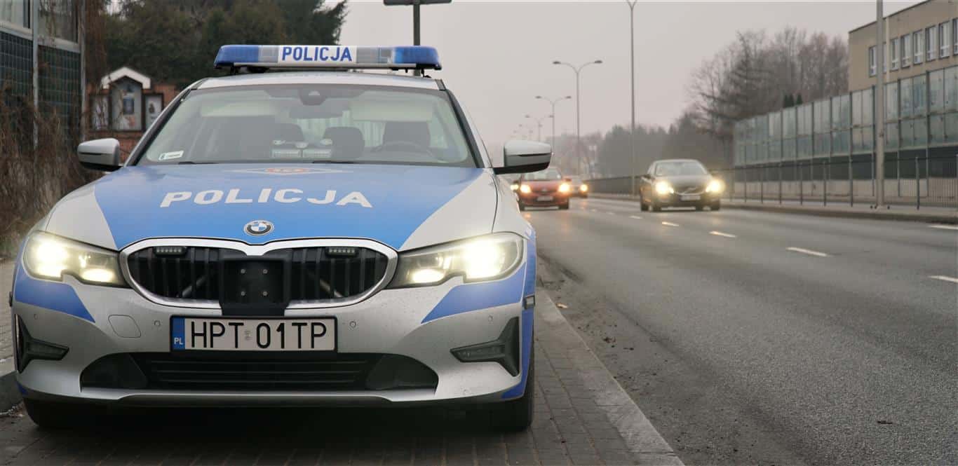 20-letni kierowca Porsche na ul. Bałtyckiej stracił prawo jazdy kontrola drogowa Olsztyn, Wiadomości