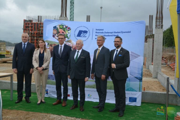 Instytut Rozrodu Zwierząt i Badań Żywności PAN w Olsztynie buduje nową siedzibę