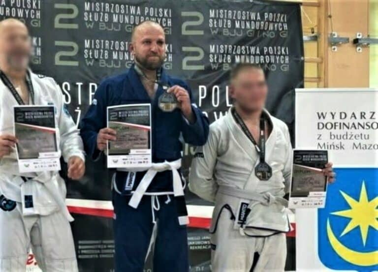 Policjant z Olsztyna Mistrzem Polski w JIU-JITSU