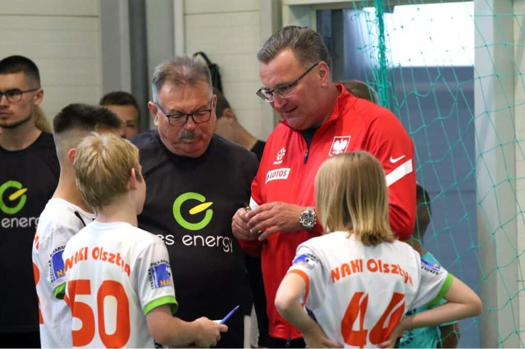 Selekcjoner reprezentacji, Czesław Michniewicz spotkał się z młodymi piłkarzami w Olsztynie
