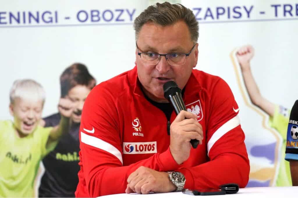 Selekcjoner reprezentacji, Czesław Michniewicz spotkał się z młodymi piłkarzami w Olsztynie