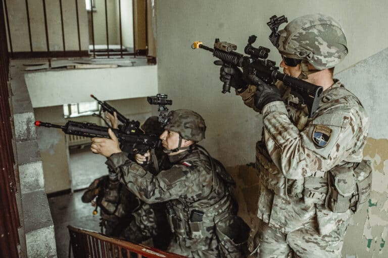 Odbyło się szkolenie taktyczne w terenie zurbanizowanym pod dowództwem amerykańskiej batalionowej grupy bojowej NATO