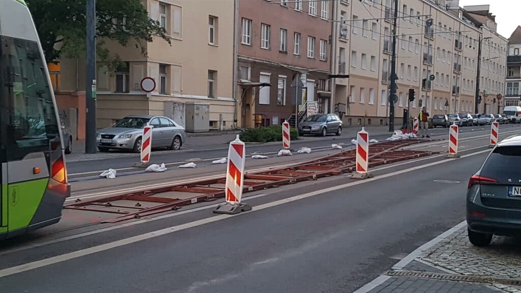 Ogromne zmiany w ruchu drogowym i komunikacji miejskiej w centrum Olsztyna tramwaje Olsztyn, Wiadomości